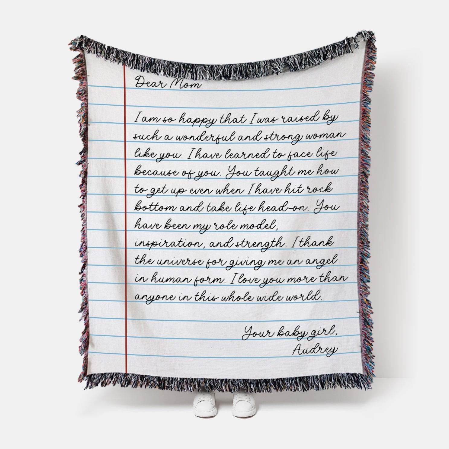 Letter Blanket