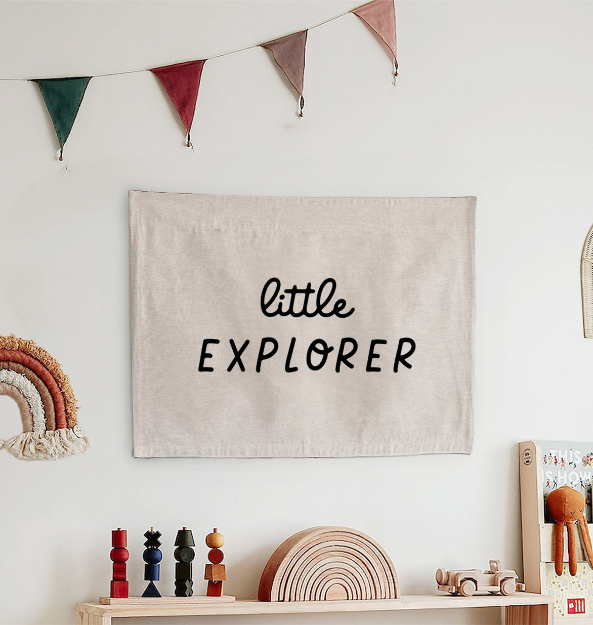 Little Explorer Woven Tapestry