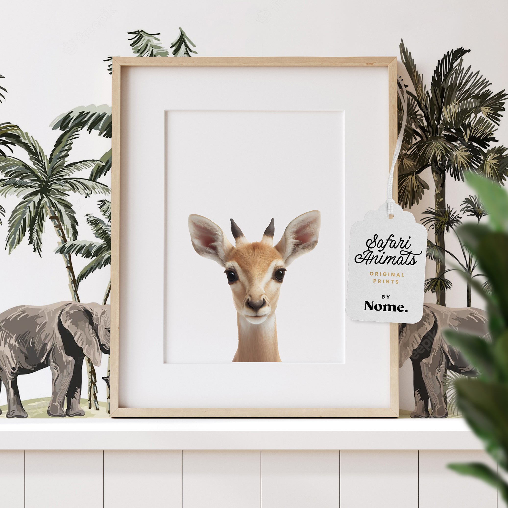 Safari Animal Print - Baby Gazelle