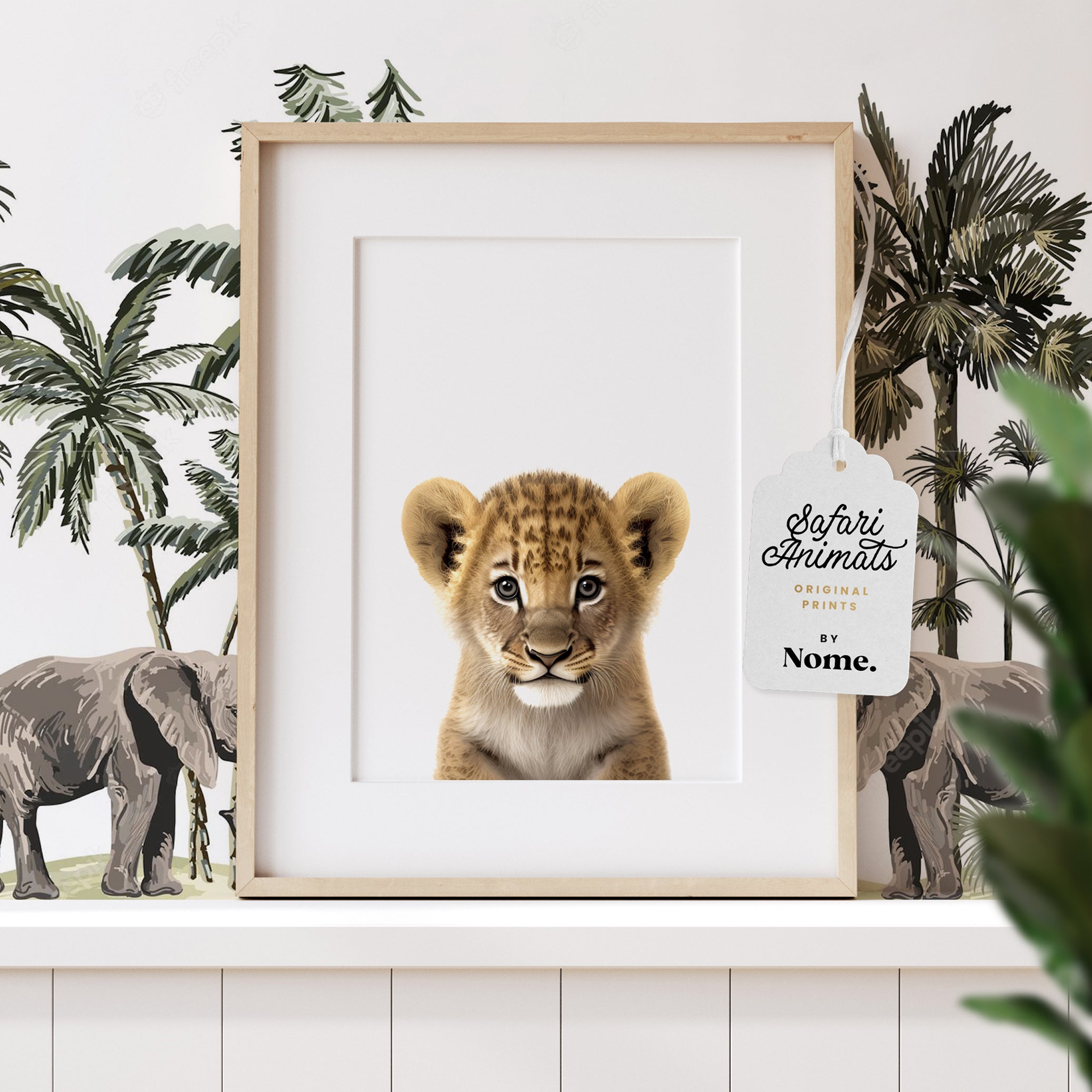 Safari Animal Print - Baby Lion